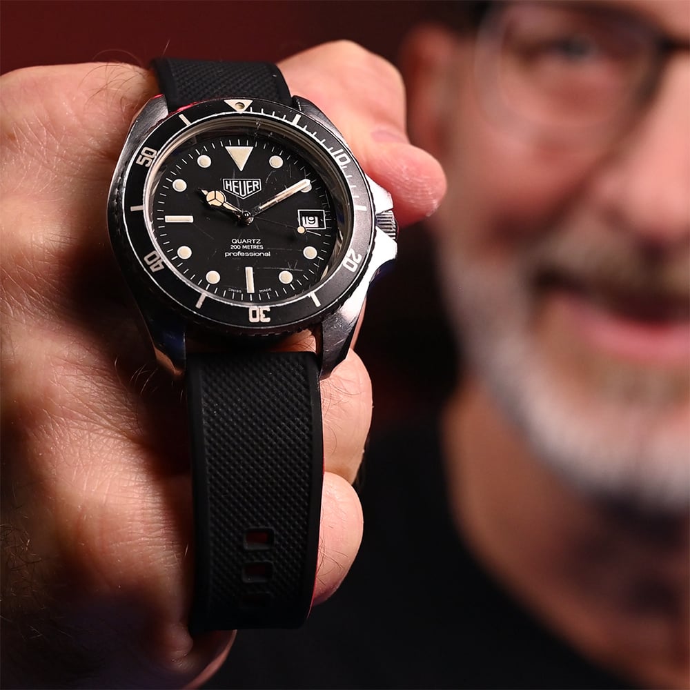 1979 Heuer 8440 quartz dive watch